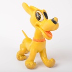 Boneco em plástico, Pluto, altura 20 cm.