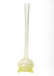Imponente vaso solifleur em vidro, altura 55 cm.