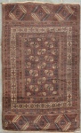 Tapete Turco 1,28 x 1,95 = 2,49 mts²