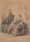 Reprodução - Petit Conrrier des Dames, 31 x 26 cm.