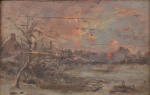 Assinatura não encontrada - Escola europeia, osm no estado 15 x 24 cm.