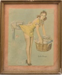 Belle ringer - Reprodução, 24 x 19 cm.