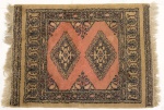 Tapete antigo. Medida: 60 x 46 cm.
