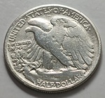 MOEDA HALFF DOLLAR PEACE 1940 - PRATA 900% - 26,73 Gramas - 38,10mm.