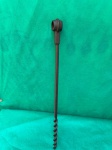 Vintage, antiga broca manual, na medida de diâmetro da perfuração de 5/8.Como se encontra nas fotos, medindo 42 cm de comprimento.  