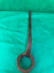 Antiga grande chave de sextavada em ferro.Conforme nas fotos.  