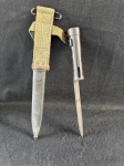 Baioneta belga Belíssima baioneta belga, fabricada em 1963.Acompanha da sua bainha original. Conforme nas fotos medindo 29 cm de comprimento.  