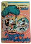 RARÍSSIMO! LIVRO AS AVENTURAS DO CAMUNDONGO MICKEY: O TESOURO DO CAPITÃO RATO DE IGREJA (BIBLIOTECA
