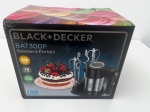 BLACK DECKER - Batedeira portátil , na caixa , nova. A peça não foi testada .  Voltagem : 127V