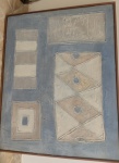 BEA MACHADO - Abstrato, O. S. T (ÓLEO SOB TELA) espatulado, assinado e datada de 1994 no verso. Medindo : 65 x 81 cm.
