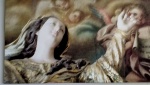 ARTE SACRA - Fotografia impressa em Canvas. Medindo 160 X  96 cm. Retirada em Copacabana , por conta e risco do arrematante, com agendamento prévio.
