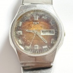 TECHNOS NAPOLEON - Relógio automático, funcionando. Pulseira: 23mm. Caixa: 4,1cm x 3,8cm, vertical x horizontal, sem contar a coroa.  ATENÇÃO! Produto sendo vendido conforme ESTADO, testado, ou não, diz respeito apenas do momento da catalogação. Se necessário, solicitar mais fotos, vídeos ou perguntas para análise via e-mail reidaantiguidade@gmail.com, Obrigado pela visita!