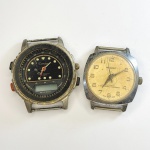 CONDOR e ROCKET - Dois relógios para restauro. ATENÇÃO! Produto sendo vendido conforme ESTADO, testado, ou não, diz respeito apenas do momento da catalogação. Se necessário, solicitar mais fotos, vídeos ou perguntas para análise via e-mail reidaantiguidade@gmail.com, Obrigado pela visita!