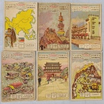 ESTAMPAS EUCALOL - VIAGEM PITORESCA ATRAVÉS DOS CONTINENTES - 6 UNIDADES