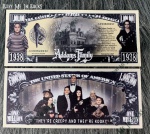 CEDULA FANTASIA  - FAMILIA ADDAMS 1.000.000,00