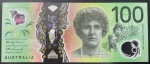 POLIMERO - CEDULA DA AUSTRALIA - 100 DOLLARS - FLOR DE ESTAMPA.