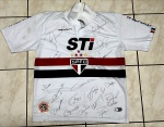 CAMISA AUTOGRAFADA VARIOS JOGADORES  ORIGINAL SÃO PAULO PENALTY TAMANHO G .