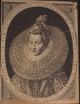 INFANS HISPANIARVM EVGENIA ISABELLA CLARA SERENISSIMA DOMINA BELGARVM. ET PRINCEPS