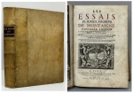 LES ESSAIS DE MICHEL SEIGNEUR DE MONTAIGNE. A Paris, 1652.