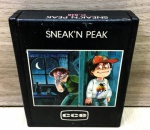 SNEAK`N PEAK CARTUCHO CCE PARA ATARI, FUNCIONANDO EM TESTES INICIAIS, NO ESTADO, PODENDO CONTER AVARIAS DEVIDO AOS VÍCIOS DECORRENTES DO USO - ITEM SERA ENVIADO DO RIO GRANDE DO SUL