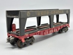 FERROMODELISMO - Modelo de vagão LIONEL, AUTO LOADER 6414. Marcas do tempo e de uso.