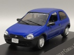 Miniatura de carro coleção em metal diecast na escala 1/43 modelo: Chevrolet Corsa 1.0 1994 azul 10CM Comprimento.Acompanha Caixa em Acrilico com Base 15 CM comprimento .