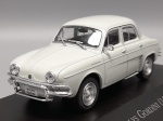 Renault Willys Gordini - 1965 Branco Escala 1/43 miniatura em metal diecast. Carrinho de coleção com aprox 10CM, acompanha Caixa acrilica com base.