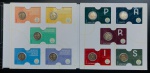 Album com a Coleção de Moedas 2 Euros Comemorativas Jogos Olimpicos e Paralímpicos Paris 2024 - Tota
