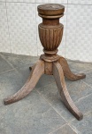 Base para mesa produzida em madeira nobre - dim - 73x73x65