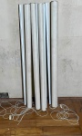 Lote de persianas na cor creme , no estado- dim - 121x165cm  