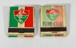 Fluminense - Lote com 2 fósforos colecionáveis do time de futebol, raro.