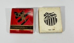 Lote com 2 fósforos colecionáveis de time sendo um do Sport com referência do cinquentenário 1905-1955 e um do São Cristóvão Todos fósforos -- dim 4x5