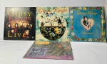 Lote com 4 LP’s Gipsy Kings - `este mundo` / `Mosaïque` / `AlleGRia` / `Live` 