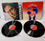 Lote com 2 LP’s Jean Michel Jarre - `Revolutions` / `Rendezvous` Jermaine Jackson - `Precious Moments` - R$50+