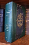 Livro século XIX Almanak administrativo Mercantil e Industrial  para o Anno de 1883, impresso no Rio de Janeiro por Eduardo e Henrique Laemmert, medindo 23 cm por 14 cm.