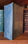 Livro século XIX Almanak administrativo Mercantil e Industrial  para o Anno de 1891, impresso no Rio de Janeiro por Eduardo e Henrique Laemmert, medindo 23 cm por 14 cm.