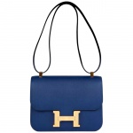 Bolsa Hermes CONSTANCE 1  Ano 2024, modelo novo, com espelho interno. Tamanho 24  Couro : VEAU EPSOM
