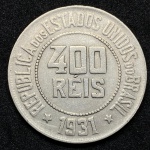 400 Réis 1931 - Soberba - Brasil
