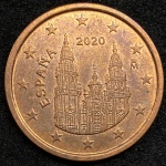 5 Euro Cent 2020 - Espanha 