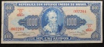 Cédula 1000 Cruzeiros série 3315