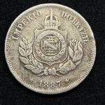 Moeda 50 Réis 1887