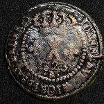 Moeda X Réis 1823-B