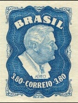 RARO BLOCO FILATELIA RHM B12 ROOSEVELT SEM GOMA SEM DENTEAÇÃO FILIGRANA U BELÍSSIMO