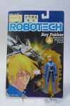 COLECIONISMO (03) - CARTELA LACRADA do Boneco ROY FOKKER Defense Force da série ROBOTECH.