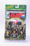 COLECIONISMO (22) - CARTELA LACRADA GI JOE - Com revista inclusa. Três (03) BONECOS (DAINA, COLONEL BREKHOV e SHRAGE), com acessórios. Fabricação HASBRO. A cartela mede aprox. 30,5 centímetros de altura.