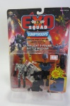 COLECIONISMO (35) - CARTELA LACRADA - Boneco do CAPTAIN AVERY F. BUTLER da série EXO SQUAD JUMPTROOPS. Fabricação PLAYMATES.