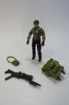 COLECIONISMO (01) - GI JOE - Boneco TUNNEL RAT de 1987 - com acessórios. Sem a cartela.