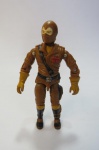 COLECIONISMO (04) - GI JOE - Boneco WORMS de 1987. Sem a cartela.