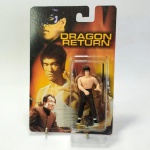 COLECIONISMO - BONECO do MR. LEE da saga DRAGON RETURN, do famoso ator BRUCE LEE. Cartela LACRADA fabricada em Macau - marca Nissho
