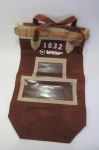 COLECIONISMO - MEMORABILIA AÉREA - ANTIGO MALOTE da Extinta Cia Aérea VASP, sem uso.  